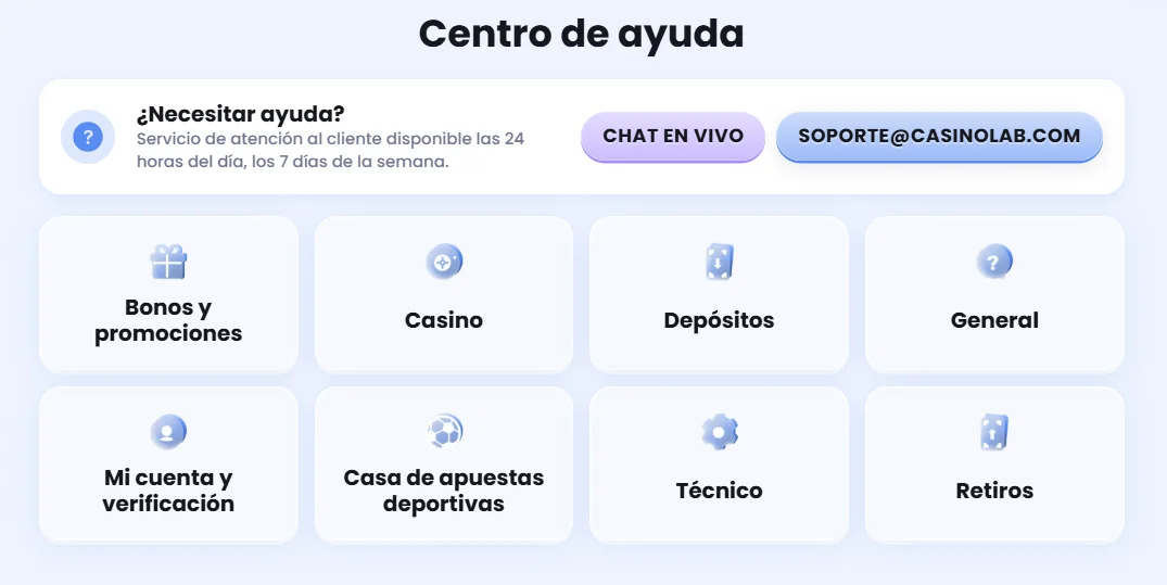 Atención al cliente